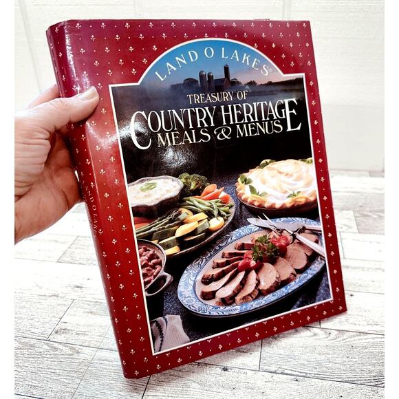 LAND‎ O LAKES COOKBOOK TREASURY OF COUNTRY HERITAGE MEALS & MENUS 1994 Hardcover - Picture 1 of 16